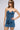 Front View Trend Setter Layered Denim Mini Dress