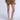 Front View Tres Chic Faux Leather Drawstring Short