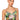 Front View Tropical Mood Sleeveless Mesh Bodysuit