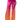 Front View Tropical Vacation Ombre Straight Leg Trousers