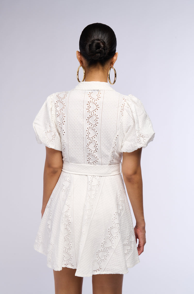 Detail View True Delight Belted Mini Dress 10