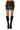 Extra View Trust My Intuition Faux Leather Belted Mini Skirt