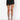 Front View Try It Bandage Mini Skirt in Black