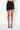 Front View Try It Bandage Mini Skirt in Black