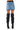 Extra View Ttyl Patchwork Denim Mini Skirt