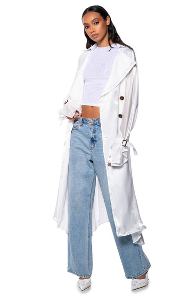 TULLE SPRING TRENCH JACKET – AKIRA