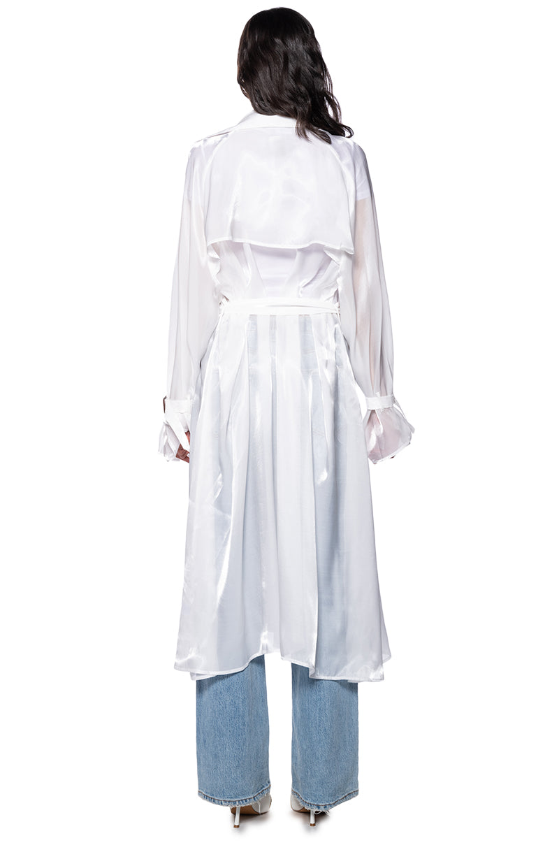 TULLE SPRING TRENCH JACKET – AKIRA