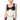 Front View Turn On My Charm Sleeveless Corset Top