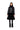 Extra View Twirl Hybrid Faux Leather Puffer Trench With Faux Fur Hem