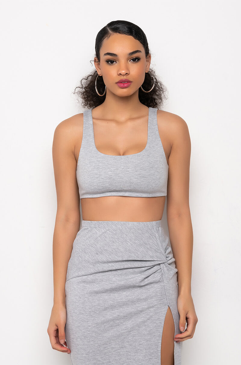 Back View Twisted Bralette