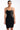 Back View Two Face Bandage Mini Dress With Mesh Detail