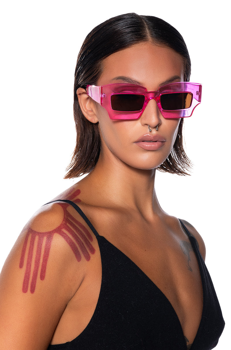 Front View Two Faced Sunglasses 0
