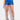 Front View Two Steps Ahead Faux Leather Paper Bag Waist Shorts