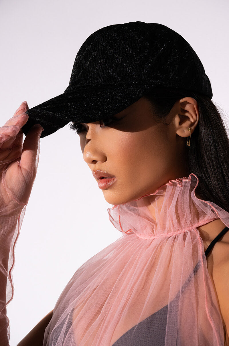 Front View Two Steps Ahead Textured Hat