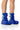 Front View Ugg Classic Brellah Mini Waterproof Bootie In Blue