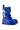 Back View Ugg Classic Brellah Mini Waterproof Bootie In Blue