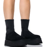 Front View Ugg Classic Dipper In Black