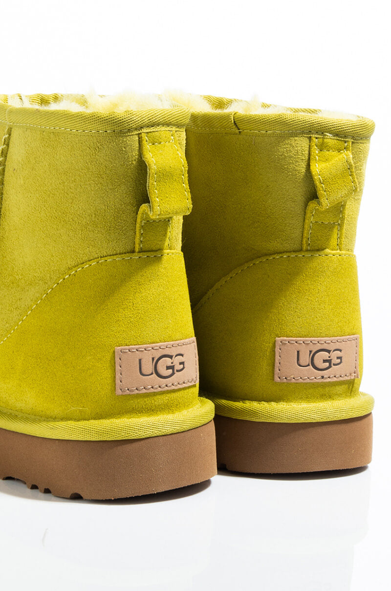  Ugg Classic Mini Ii in Electric Lime