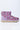 Back View Ugg Classic Mini Stellar Sequin Bootie in Lilac Frost