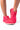 Back View Ugg Classic Neumel Lace Up Boots in Strawberry