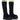 Front View Ugg Classic Sweater Letter Boot In Black