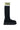 Back View Ugg Classic Sweater Letter Boot In Black