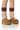 Side View Ugg Classic Sweater Letter Boot In Chestnut