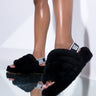 Front View Ugg Fluff Yeah Slide Sandal