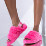 Front View Ugg Fluff Yeah Slide Sandal