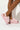 Side View Ugg Fluff Yeah Slide Sandal in Seashell Pink