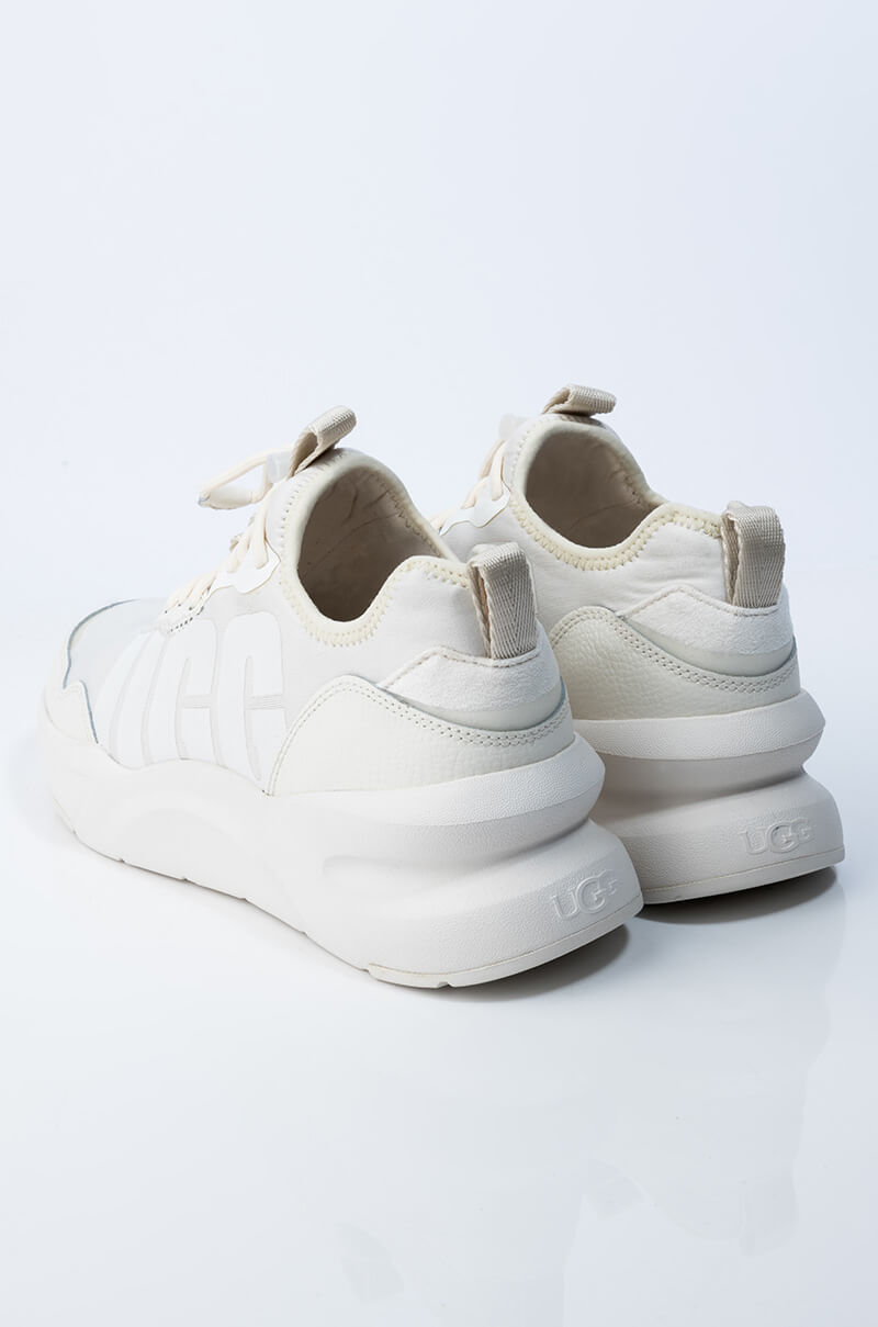 Full View Ugg La Daze Sneaker in Jasmine White