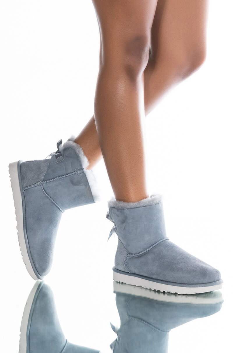 Front View Ugg Mini Bailey Bow Ii