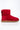 Back View Ugg Mini Bailey Bow Ii in Red