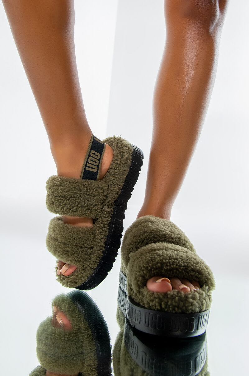 UGG OH FLUFFITA BURNT OLIVE view 0