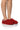 Front View Ugg Tazz Flat In Red