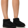 Front View Ugg Ultra Mini Bootie In Black