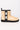 Back View Ugg Womens Classic Clear Mini Logo Bootie in Natural Black