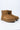 Detail View Ugg Womens Classic Mini Rubber Logo Bootie in Chestnut