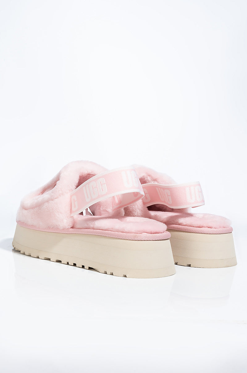 Full View Ugg Womens Disco Slide in Pink Cloud