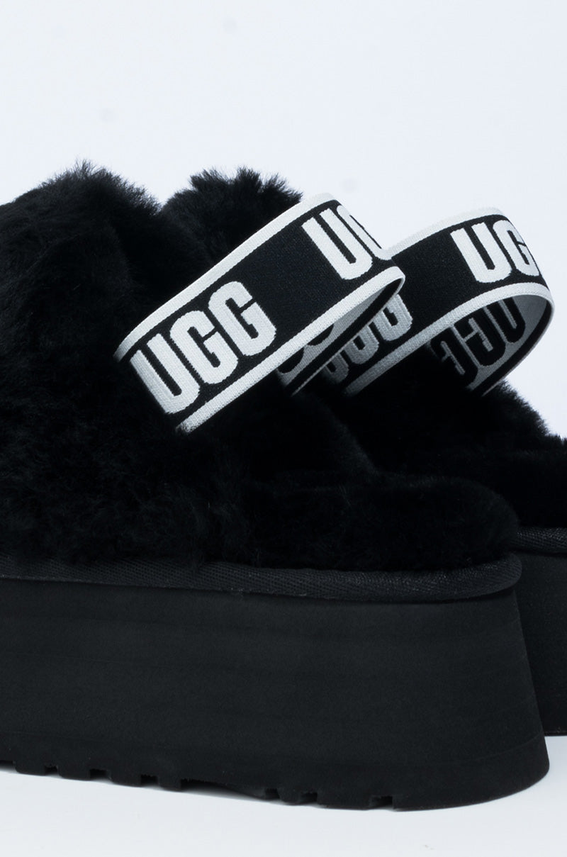 Full View Ugg Womens Funkette Slip On in Black