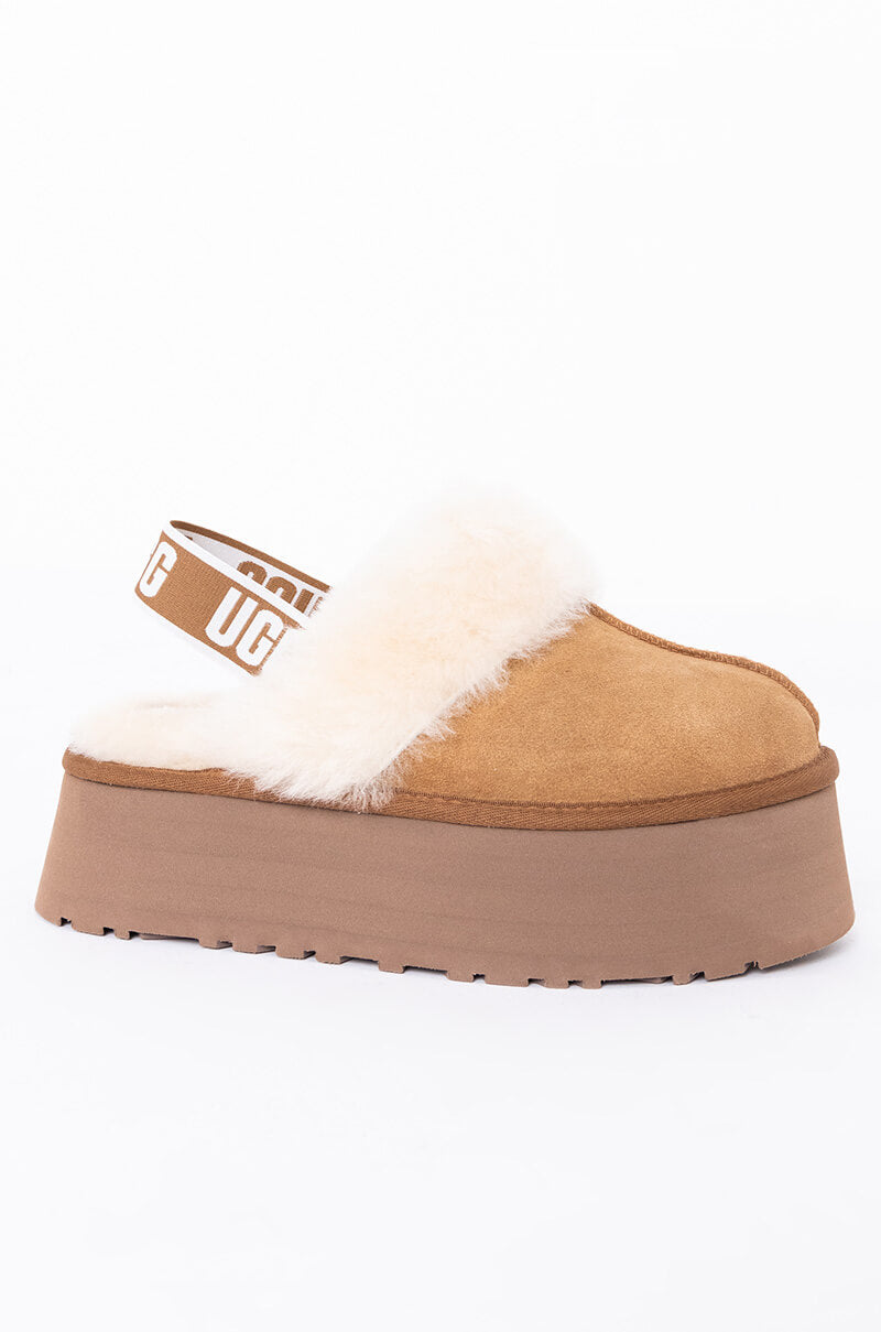 Back View Ugg Womens Funkette Slip On
