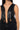 Full View Uh Oh Honey Waterfall Ruffle Vest In Black