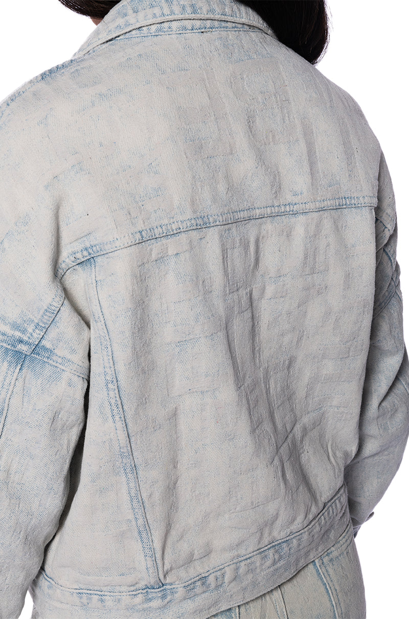 Extra View Ultra Bleach Wash Denim Jacket