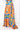 Front View Unapologetic Periodt Satin Maxi Skirt in Orange Multi