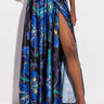 Front View Unapologetic Periodt Satin Maxi Skirt