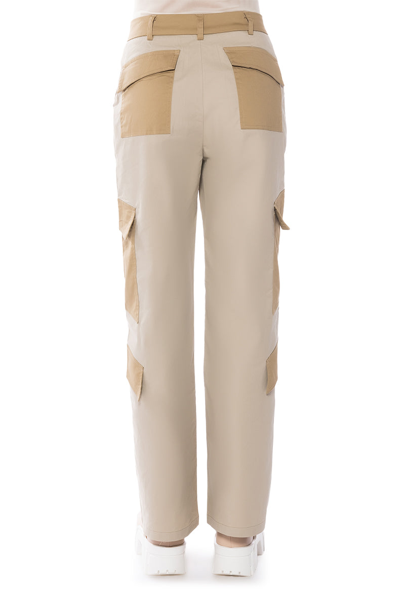 Extra View Unbothered Relaxed Colorblocked Cargos view 8