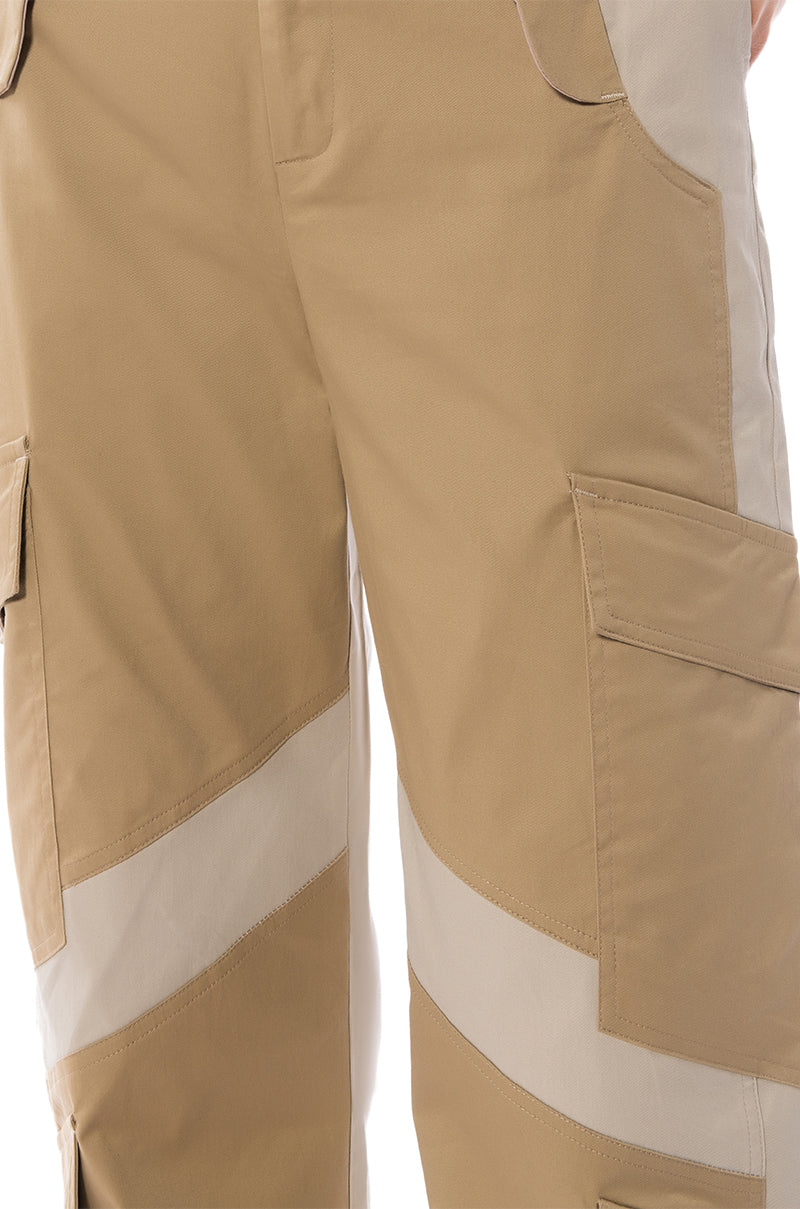 Extra View Unbothered Relaxed Colorblocked Cargos view 9