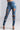 Front View Unstressed Distressed Skinny Jeans in Light