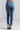 Back View Unstressed Distressed Skinny Jeans in Light