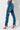 Side View Unstressed Distressed Skinny Jeans in Medium Denim